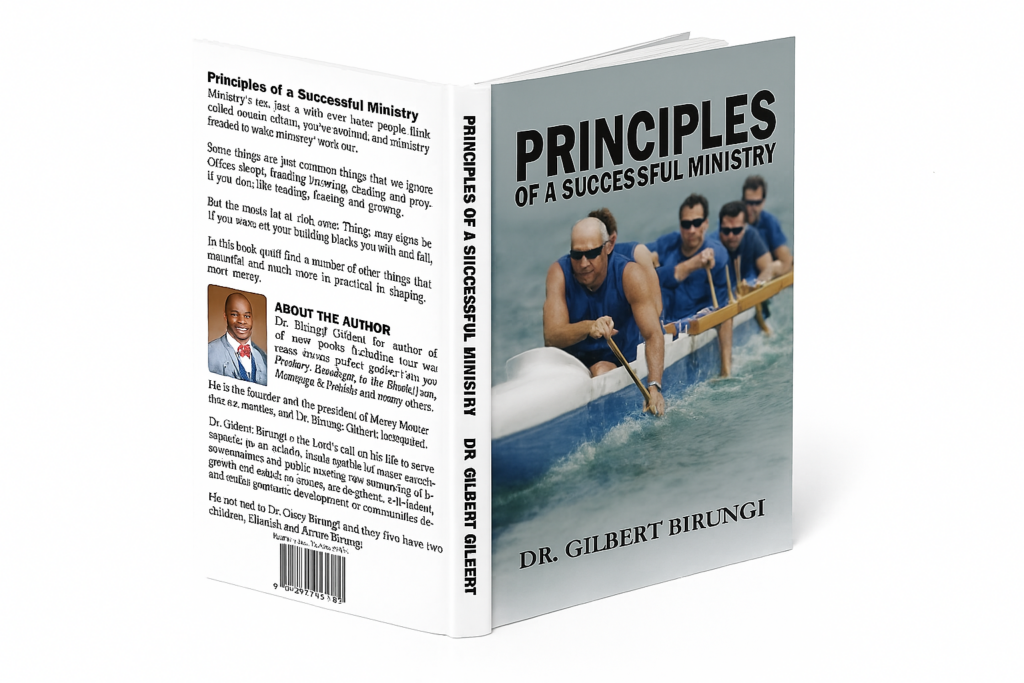 book - principles for a successful monistry